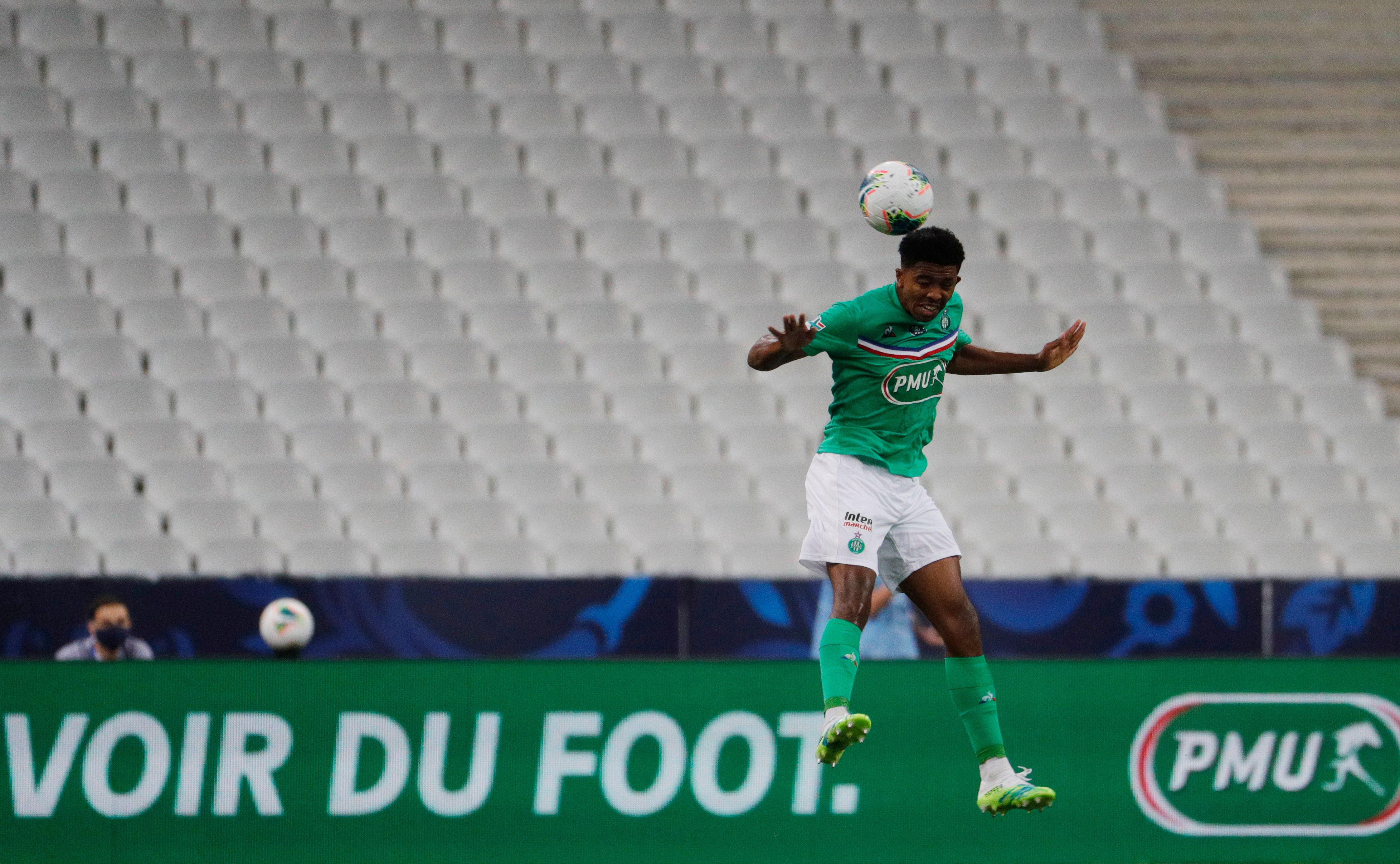 Pemain Saint-Etienne Wesley Fofana