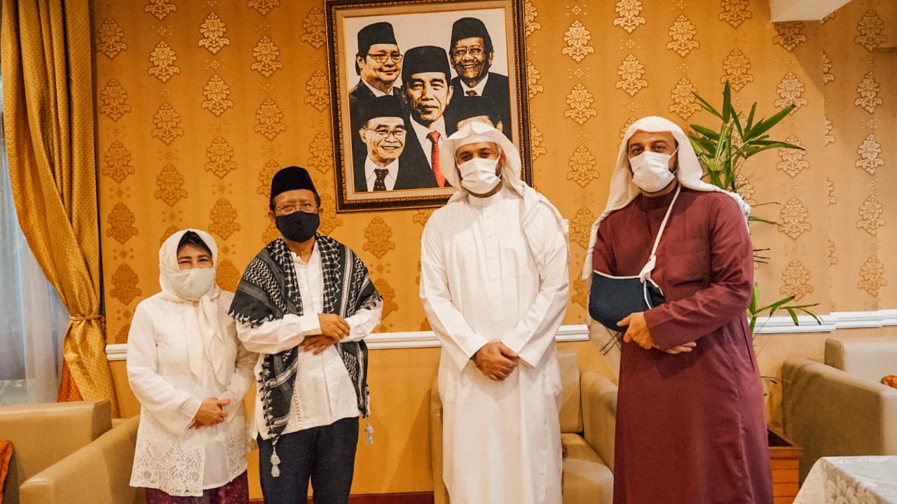 Mahfud MD dan Syekh Ali Jaber