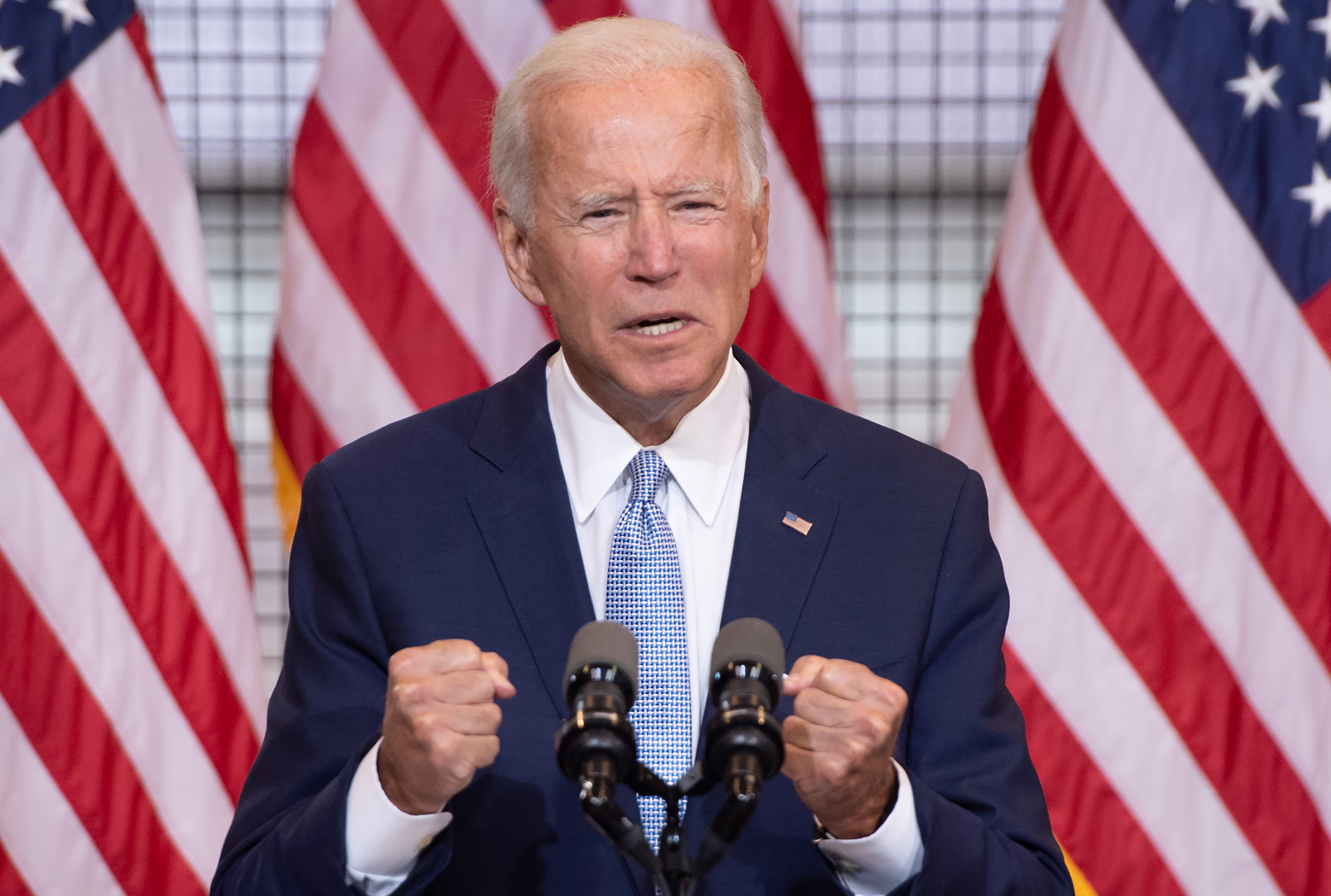 Kandidat Calon Presiden Amerika Serikat dari Partai Demokrat Joe Biden