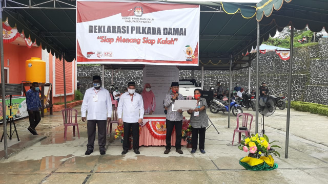 Deklarasi damai Pilkada Fakfak.