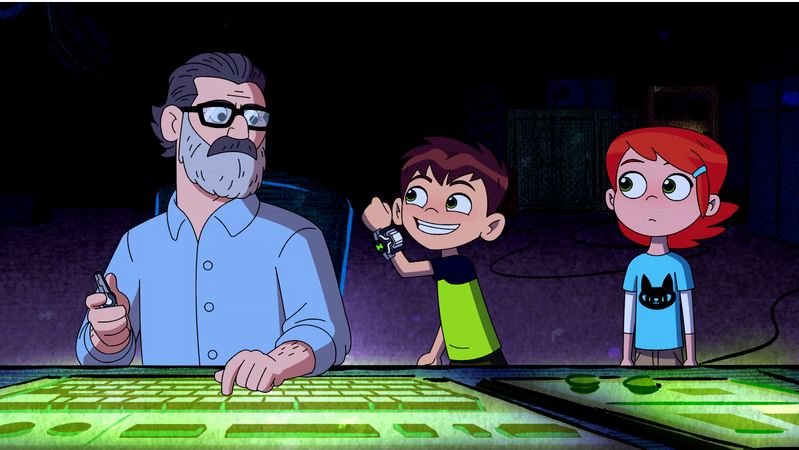Cuplikan adegan film Ben 10