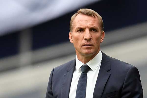 Pelatih Leicester Brendan Rodgers 