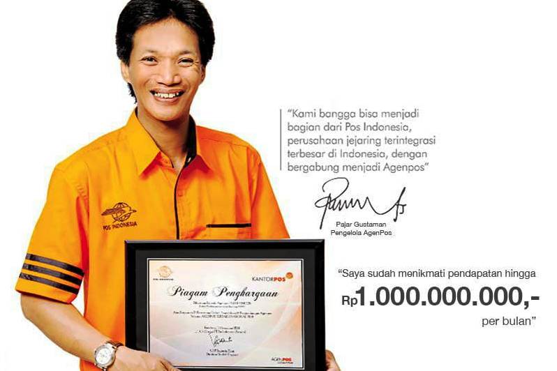 PT Pos Indonesia membuka peluang kerja sama dengan menjadi Agen Pos untuk semua wilayah di Indonesia.