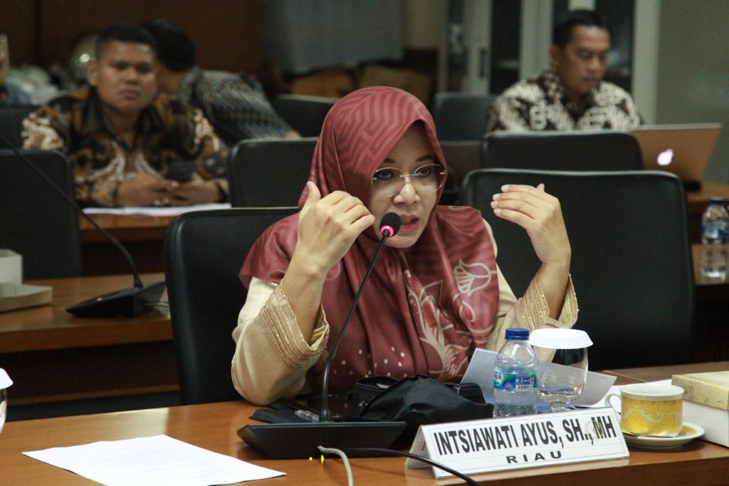 Anggota DPD RI Intsiawati Ayus. 