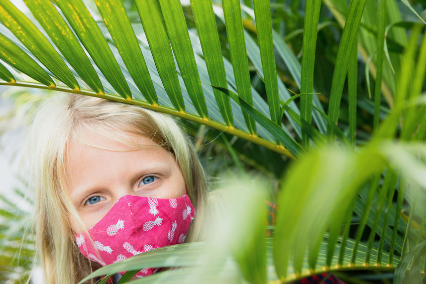 Tips agar si Kecil Mau Memakai Masker