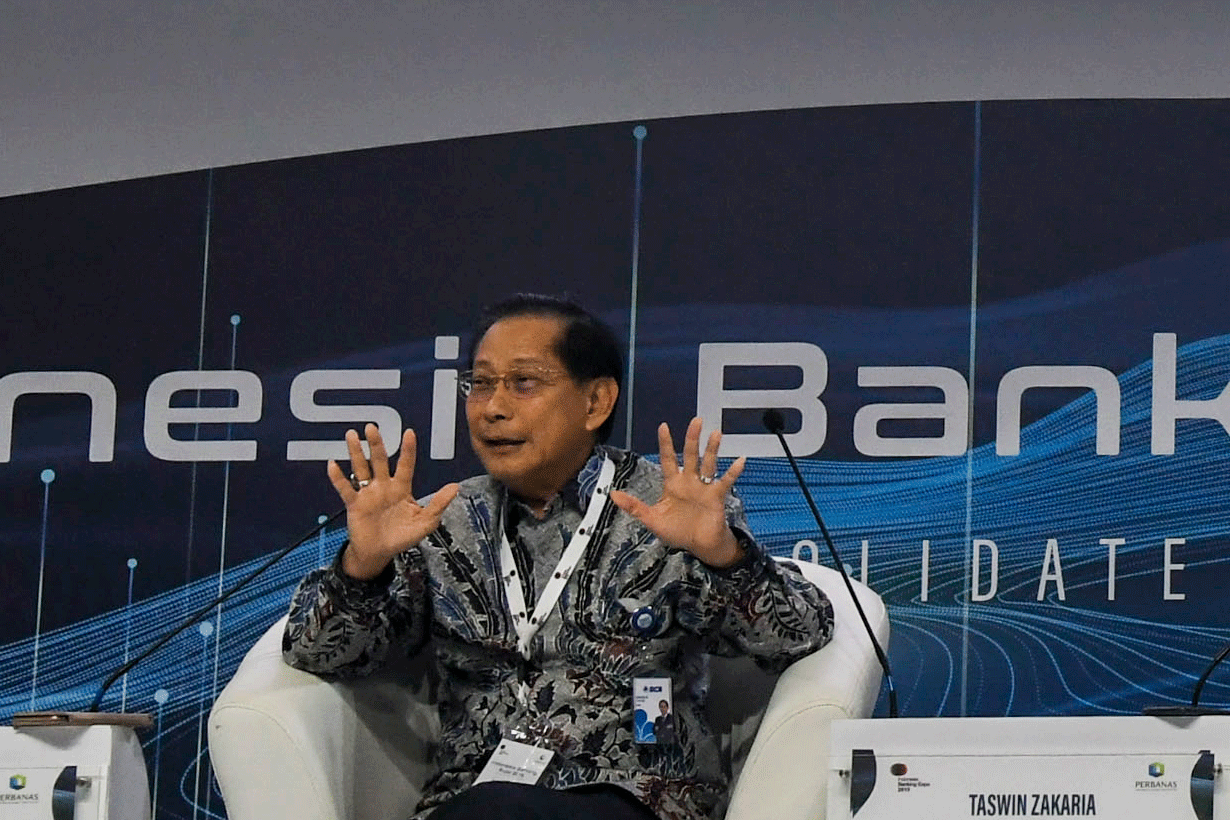 Direktur Utama PT Bank Central Asia Tbk (Bank BCA) Jahja Setiaatmadja