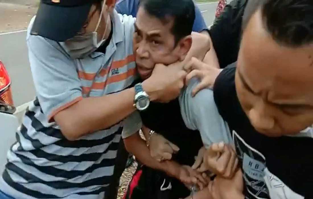 Mawardi Mantan Pejabat Pembuat Komitmen di KPUD Kota Jambi itu dibekuk tim gabungan Kejati Jambi dan Kejari Tebo di rumah istri keempat