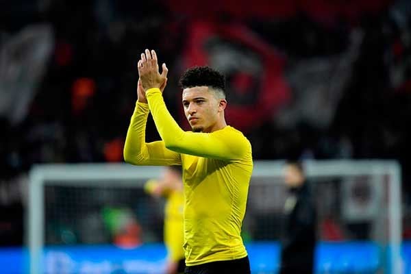 Pemain Borussia Dortmund, Jadon Sancho.