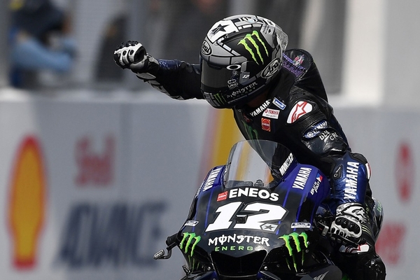 Pembalap Monster Yamaha Maverick Vinales 