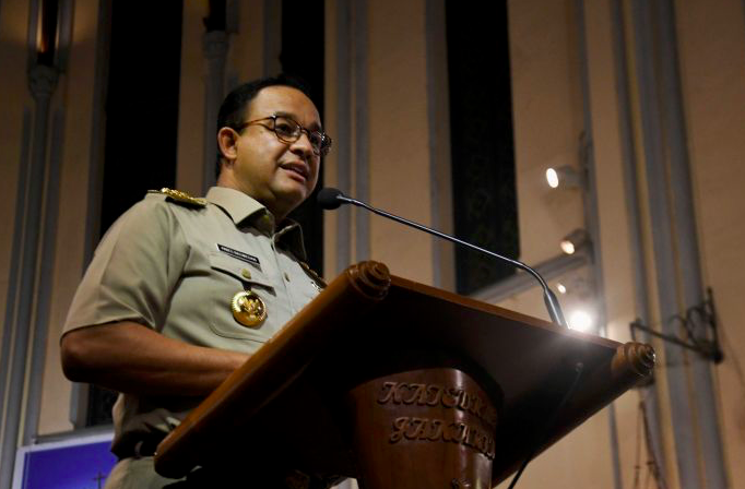 Gubernur DKI Anies Baswedan 