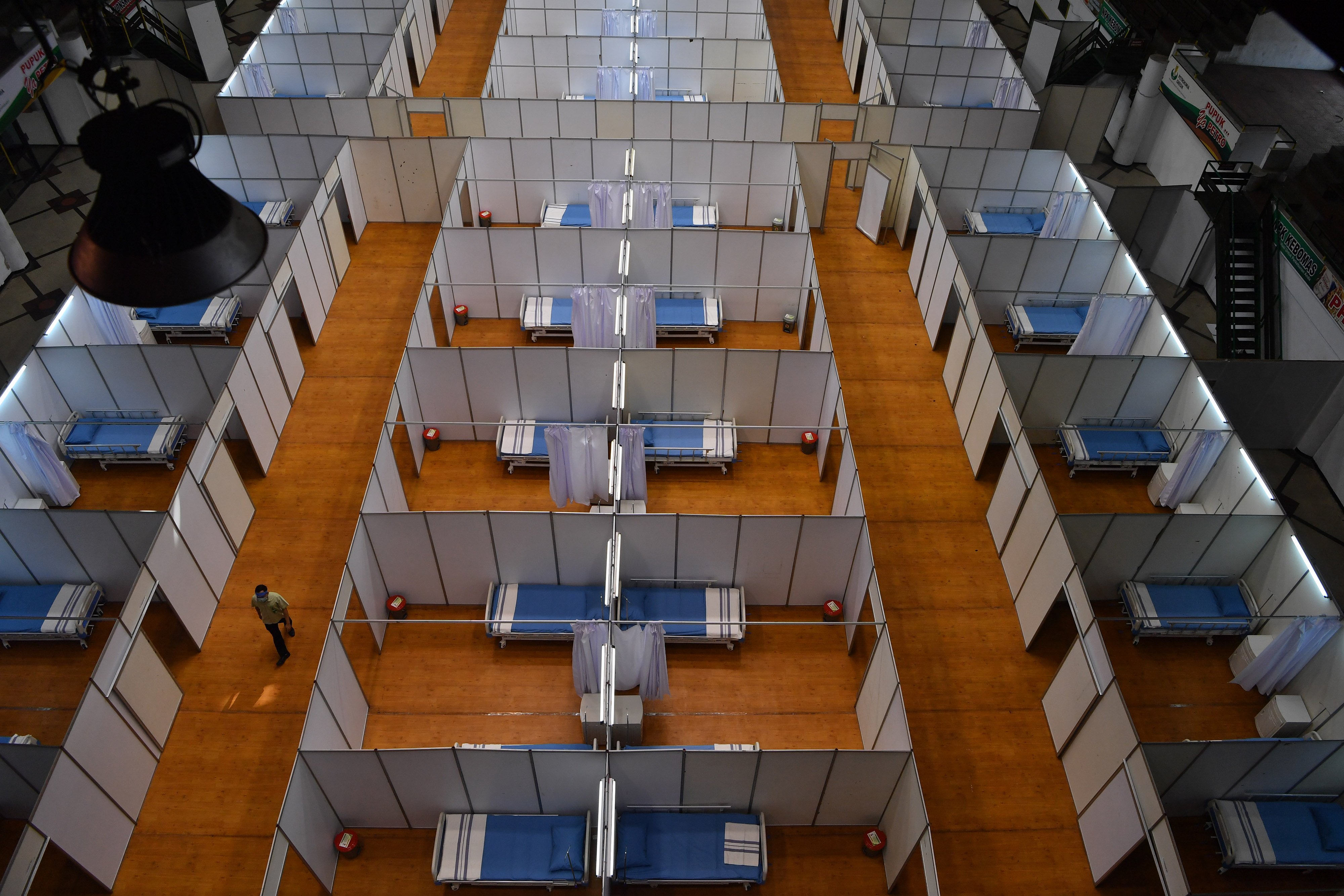 Ilustrasi: ruang isolasi mandiri di Gresik