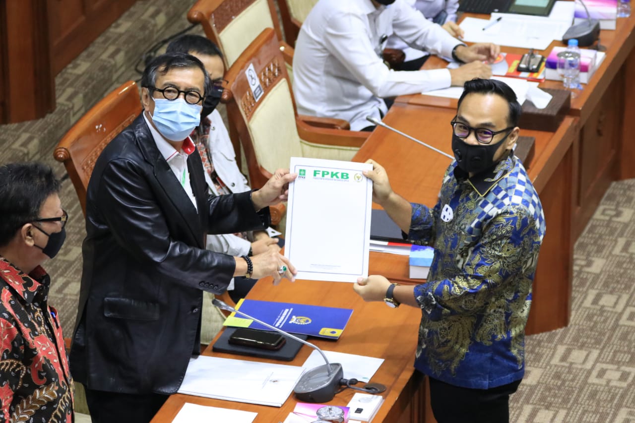 Fraksi PKB DPR RI mendukung penambahan anggaran untuk lembaga penegak hukum.