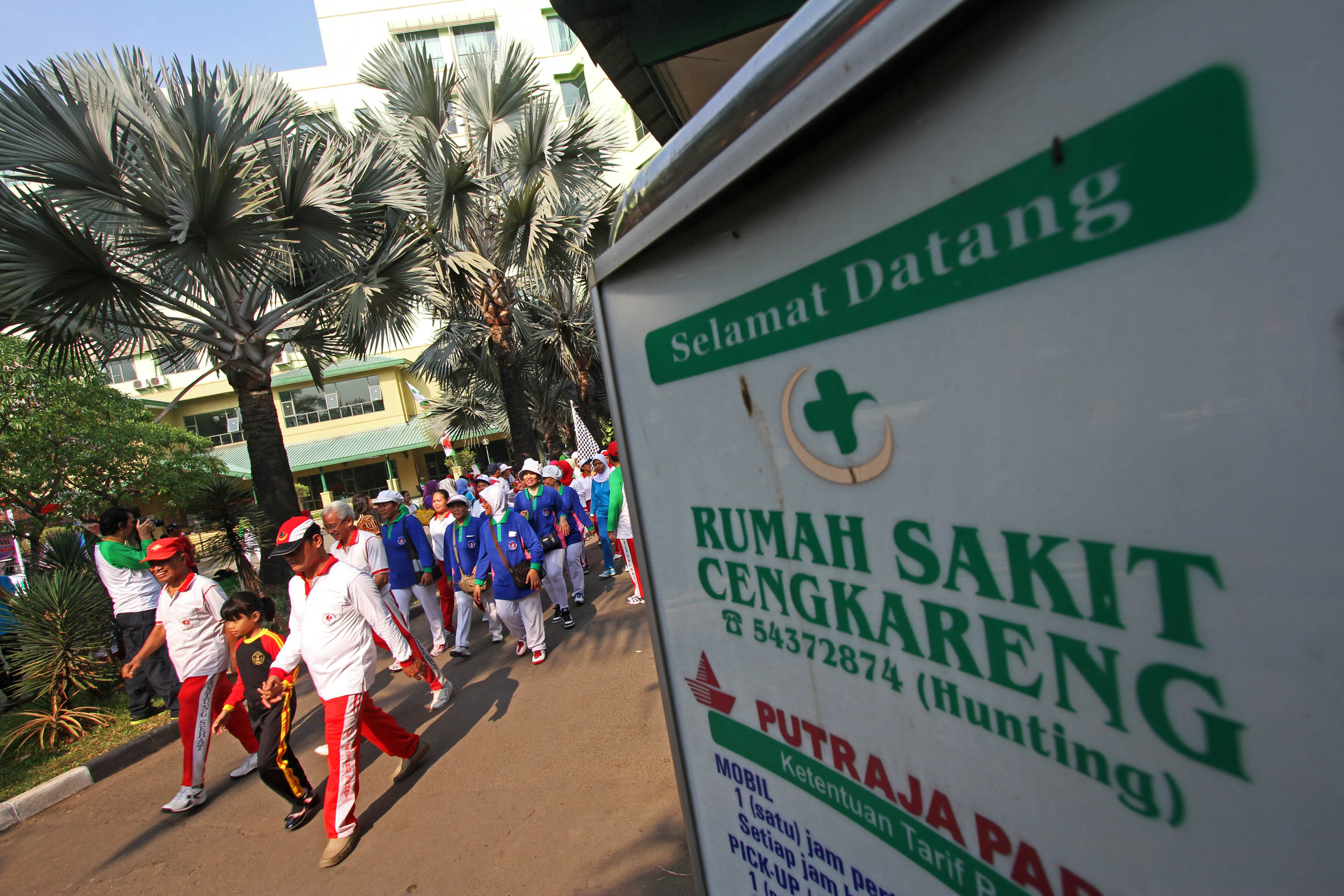 RSUD Cengkareng tidak lagi menerima pasien umum dan hanya khusus covid-19.