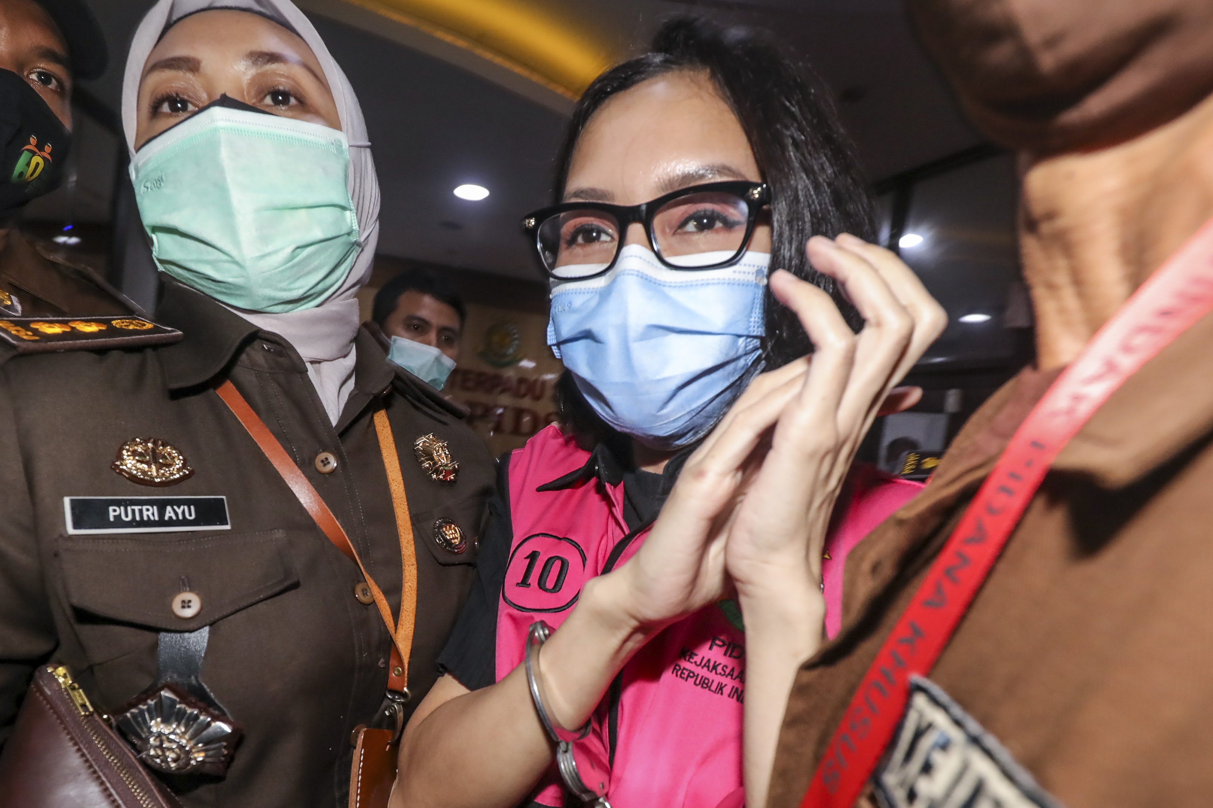 Tersangka kasus suap pengurusan pengajuan fatwa bebas MA untuk membebaskan Joko Tjandra, Pinangki Sirna Malasari.