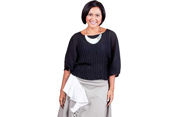 Presenter Sarah Sechan