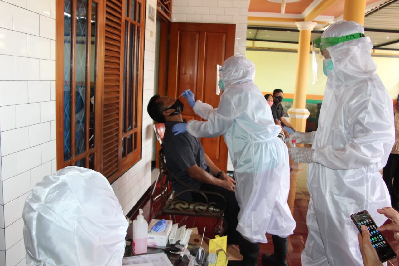 Buntut Hajatan Ndangdutan Keluarga Wakil Ketua DPRD Kota Tegal Dites Swab, dan Minta Maaf