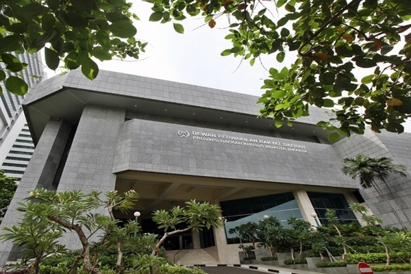 Ilustrasi Gedung DPRD DKI Jakarta. 