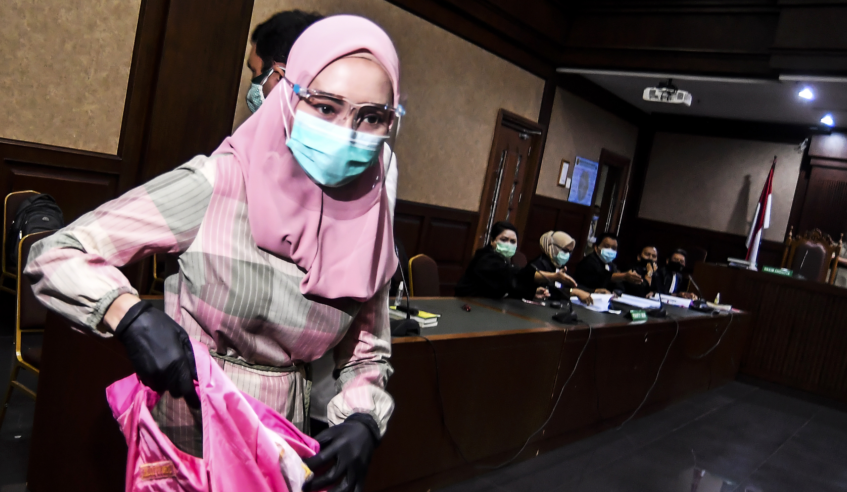 Terdakwa kasus suap pengurusan pengajuan fatwa Mahkamah Agung (MA) untuk membebaskan Djoko Tjandra, Pinangki Sirna Malasari.