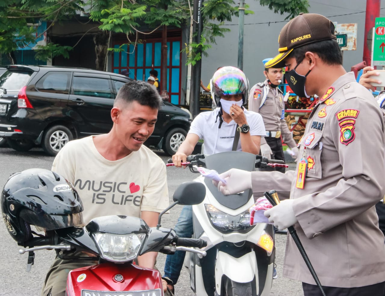 Operasi Yustisi penegakan protokol kesehatan di Kota Pangkalpinang, Bangka Belitung
