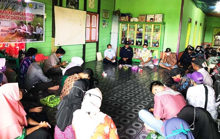 Tim Monitoring Pusluhtan BPPSDMP selaku NPMU dari IPDMIP di Kementan evaluasi PLEK bagi rumah tangga tani di Tanah Bumbu, Kalsel