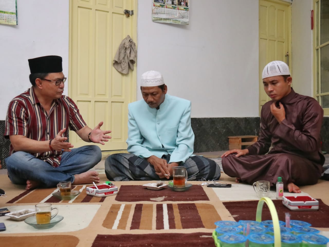 Ujang Iskandar bersilaturahmi dengan Maj'lis Ta'lim Darussa'dah, Kecamatan Pahandut, Kota Palangkaraya.