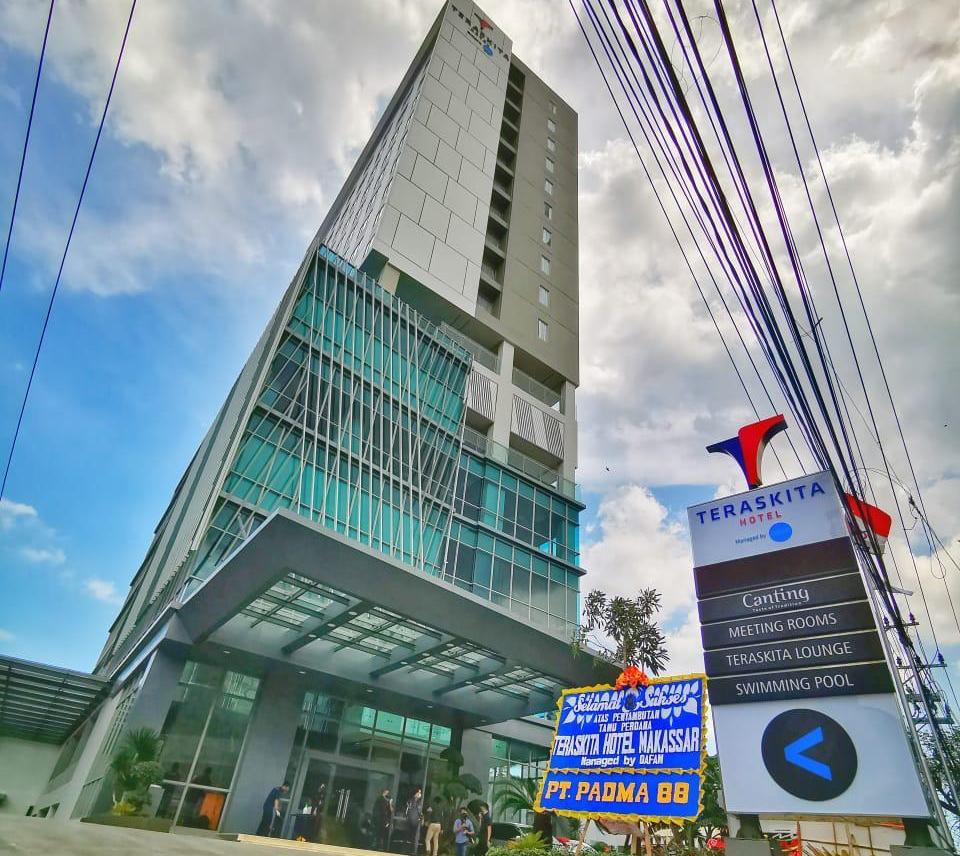 Teraskita Hotel Makassar siap sambut para tamu. 