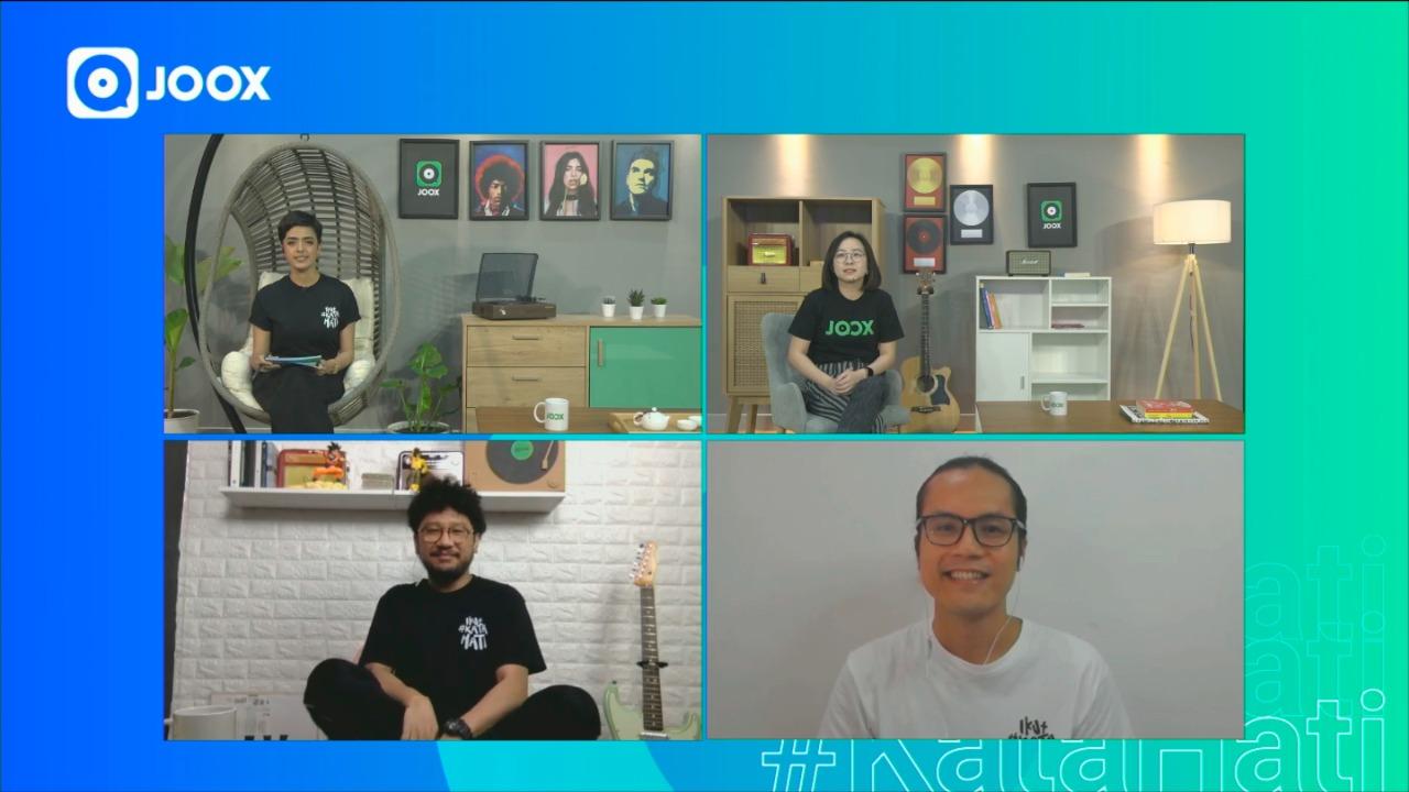 Konferensi pers virtual Joox