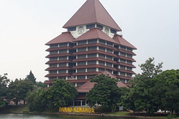 Gedung rektorat Universitas Indonesia