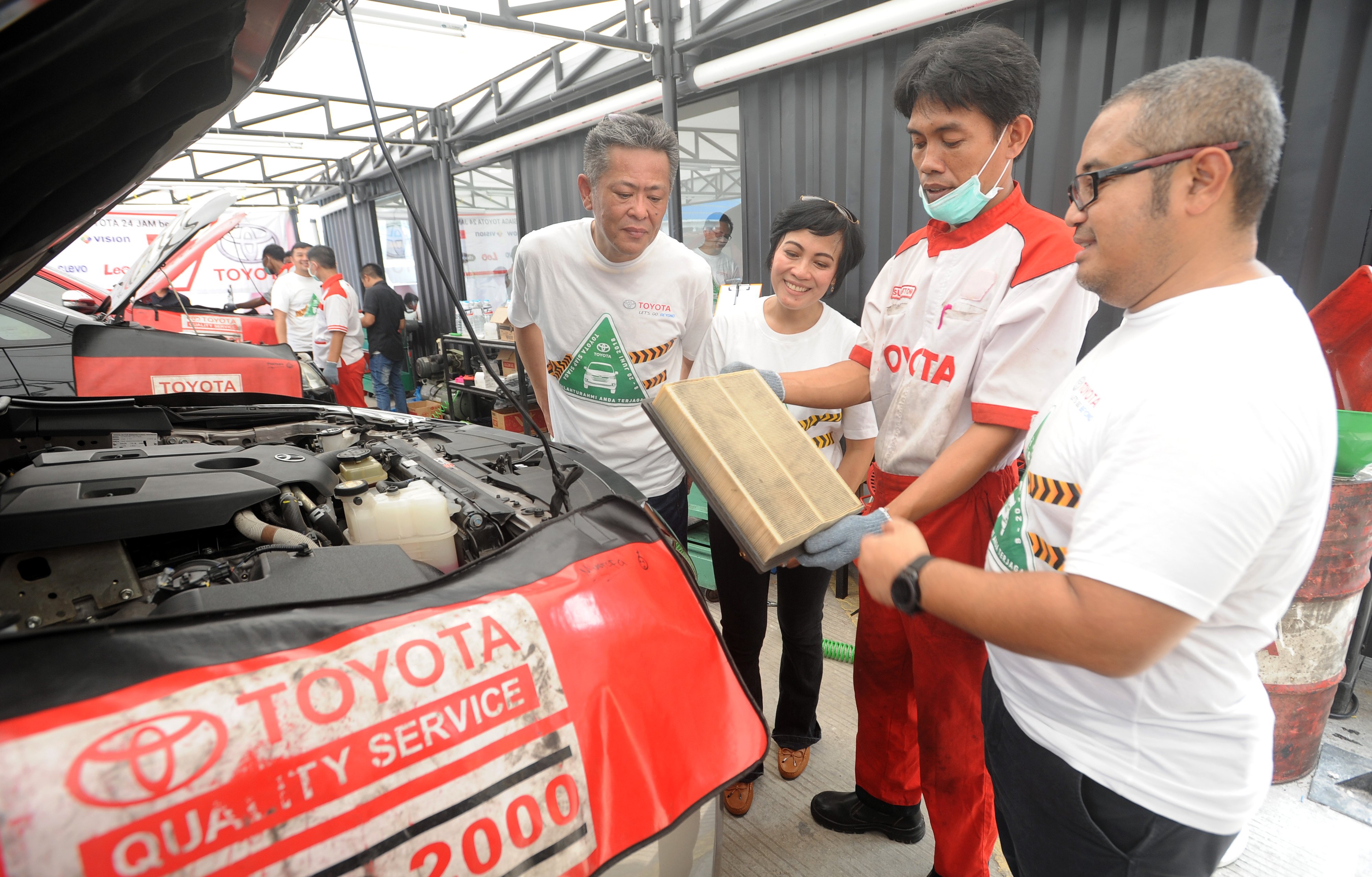 Ilustrasi BENGKEL MUDIK TOYOTA