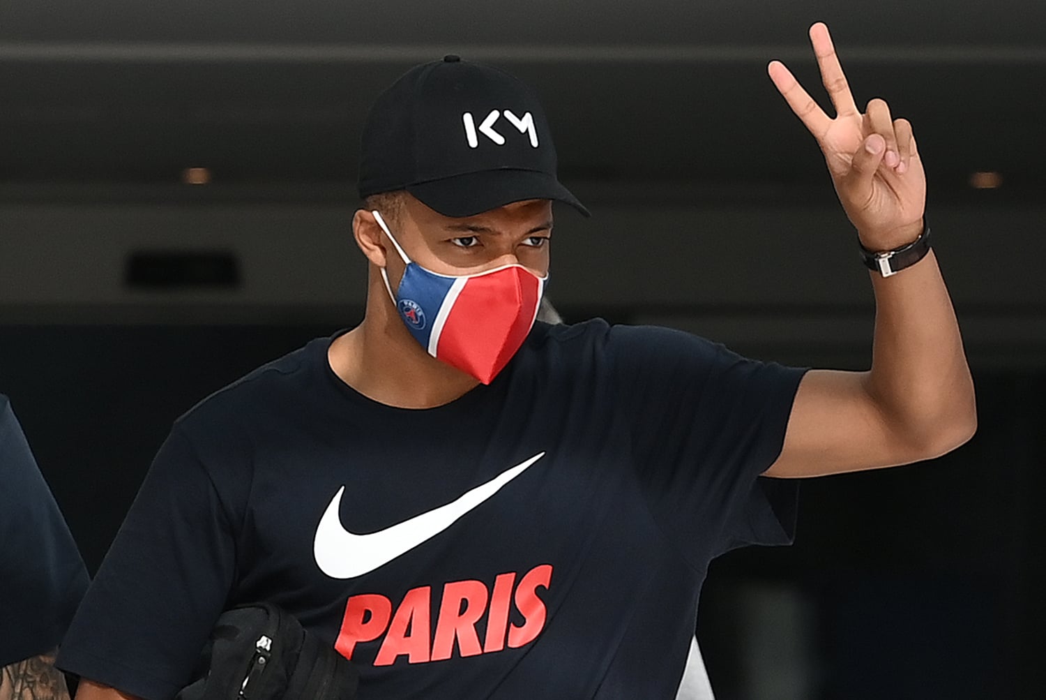 Striker PSG Kylian Mbappe  