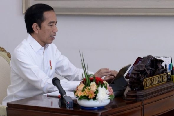 Presiden kembali ke Rapat Virtual
