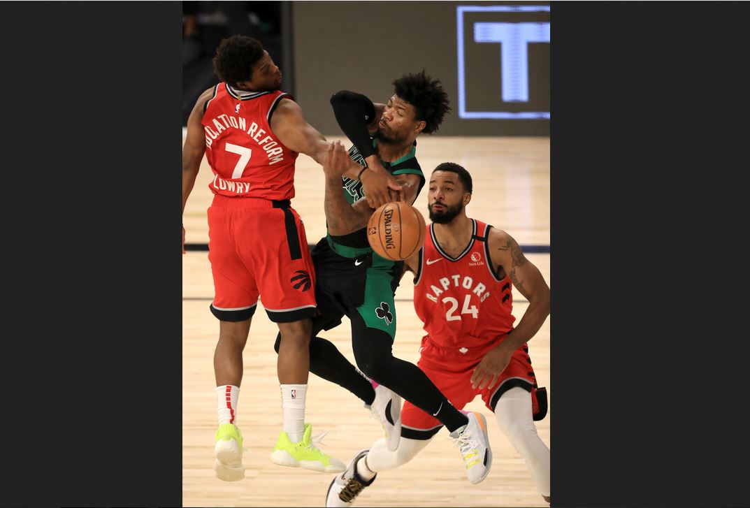 Laga Gim 5 Semifinal Wilayah Timur Playoff NBA antara Boston Celtics dan Toronto Raptors