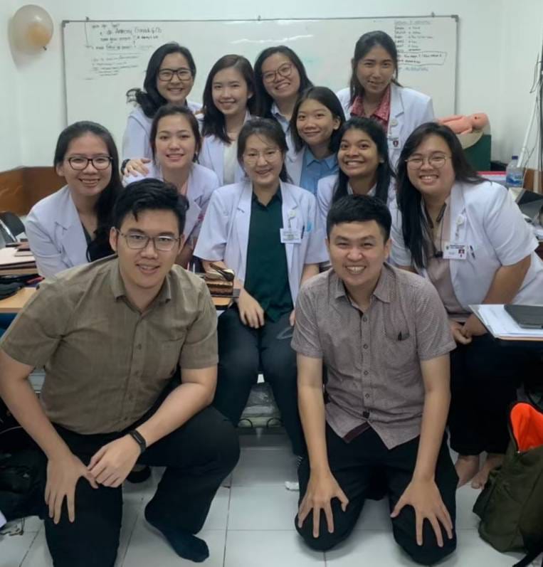 Keterangan foto: Kelompok 3 peserta blok IPK