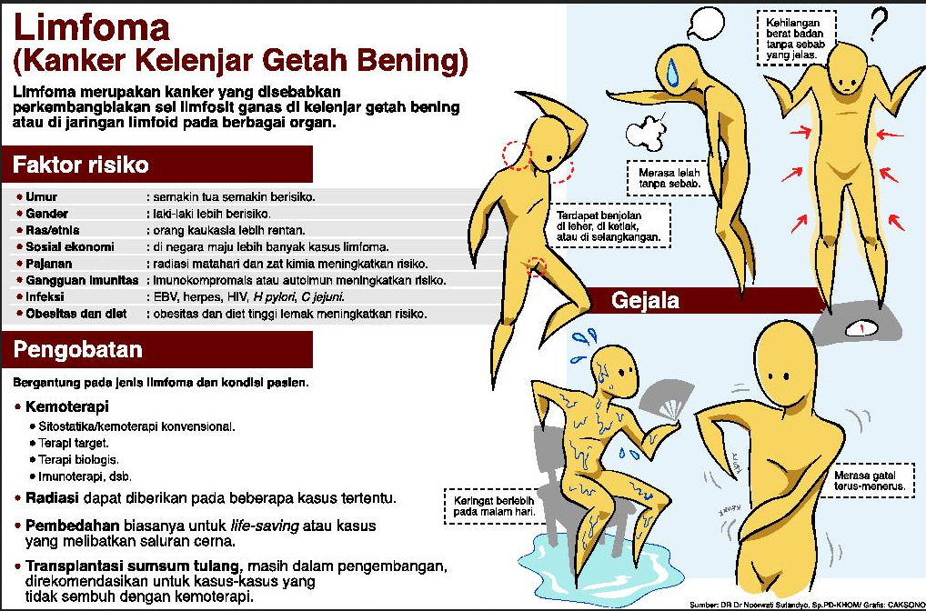 50% Pengidap Kanker Limfoma Punya Harapan Sembuh