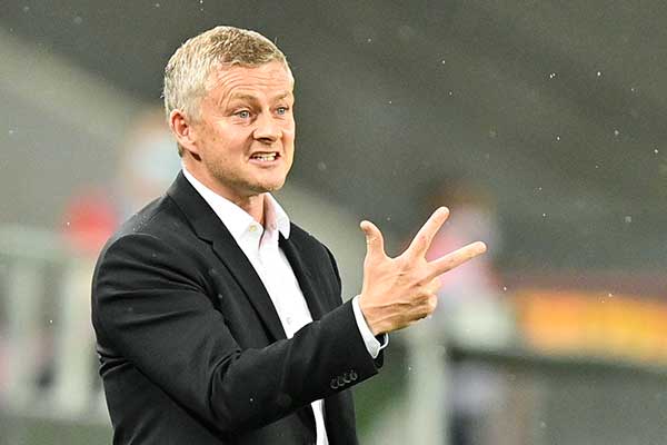 Pelatih Manchester United (MU) Ole Gunnar Solskjaer 