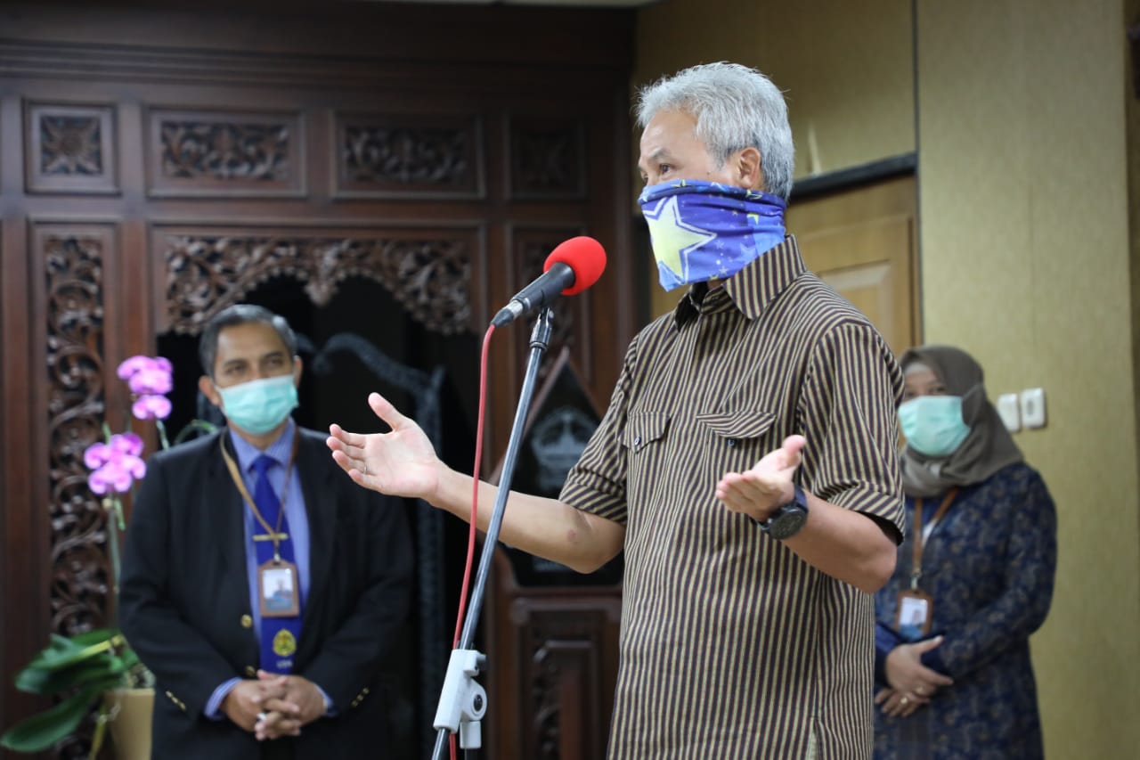 Gubernur Jawa Tengah Ganjar Pranowo