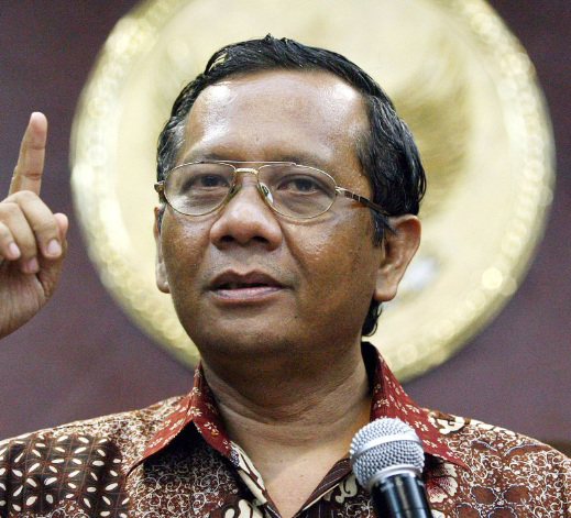 Menteri Koordinator Bidang Politik, Hukum, dan Keamanan Mahfud MD.