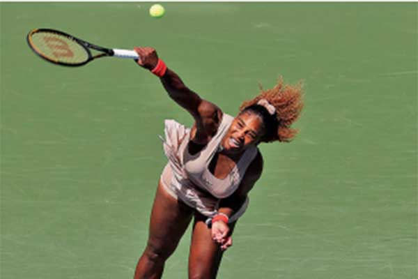 Petenis  putri Amerika Serikat (AS) Serena Williams 