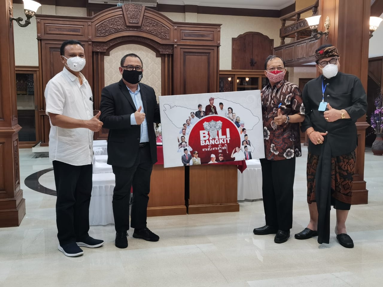 Kunjungan Koordinator Staf Khusus Presiden AAGN Ari Dwipayana ke Bali