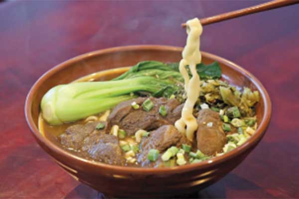 Mi daging sapi Taiwan