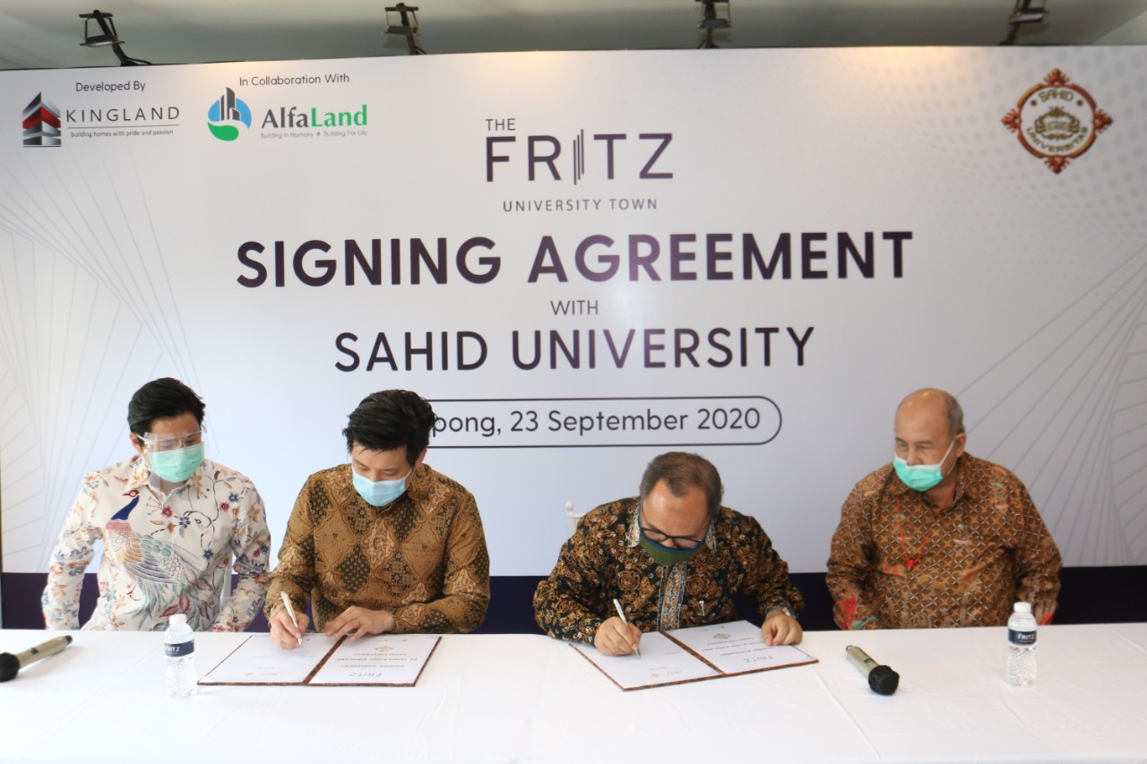 kerja sama Hong Kong Kingland dengan Yayasan Sahid Jaya