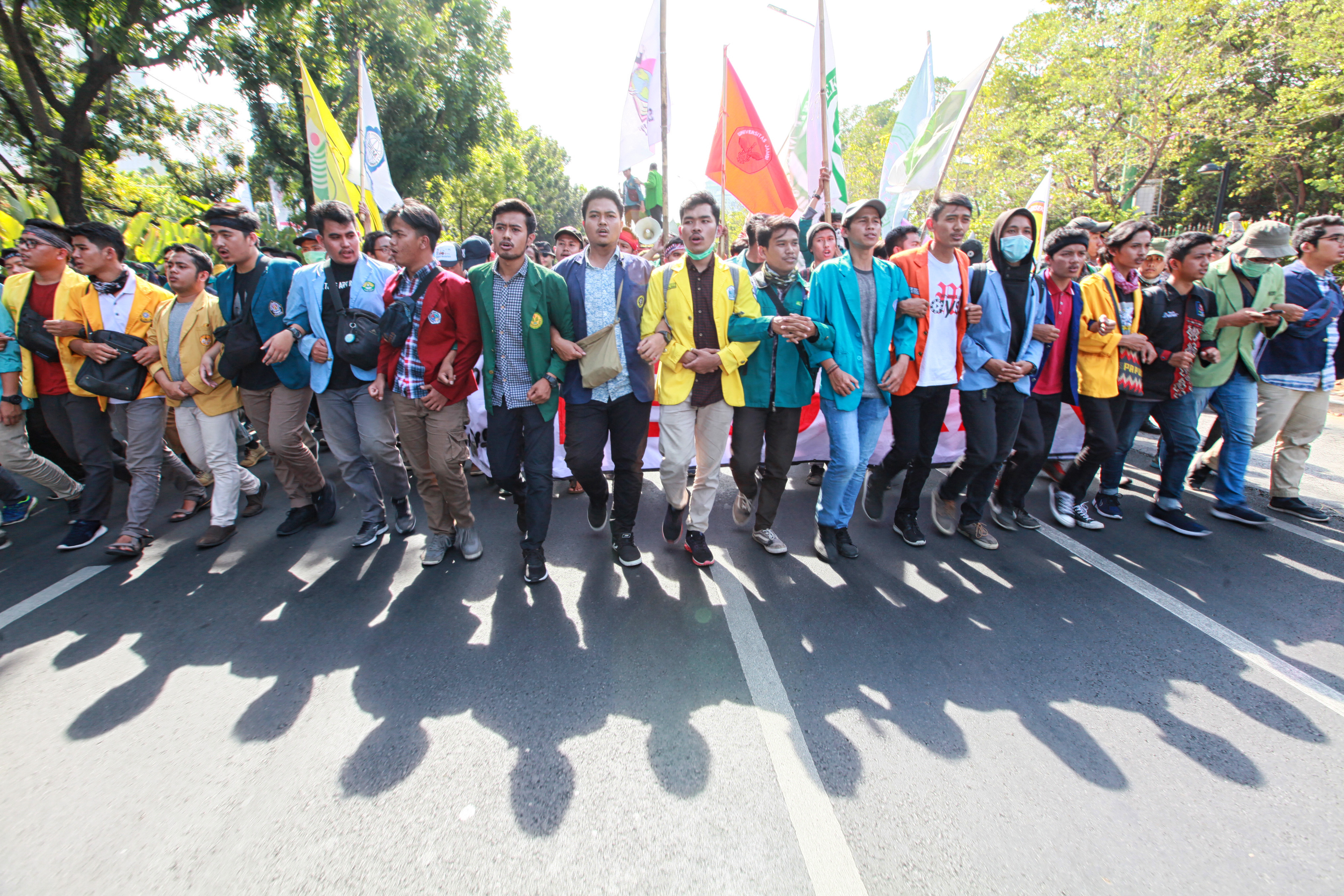 BEM SI saat melakukan aksi bersama pada 2019 silam