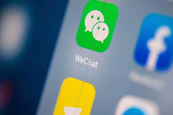 Aplikasi Wechat milik Tiongkok