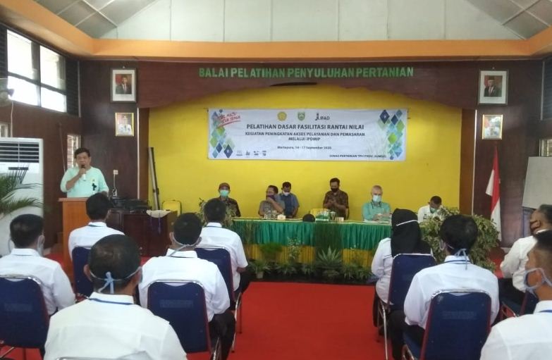 Pelatihan di Ogan Komering Ulu (OKU), Sumatra Selatan, pada 14-17 September 2020.