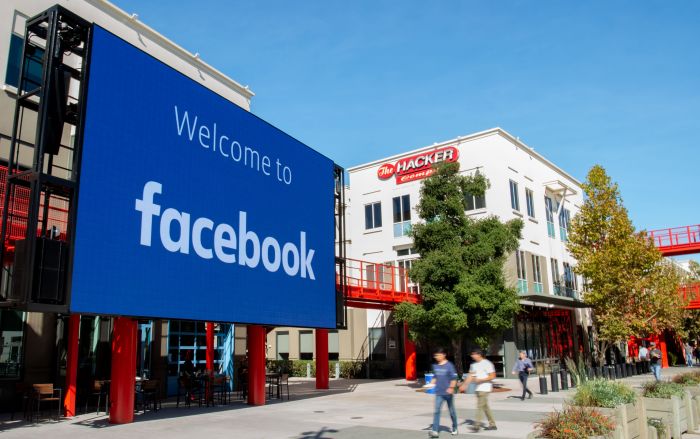 Kantor Facebook di California, AS.