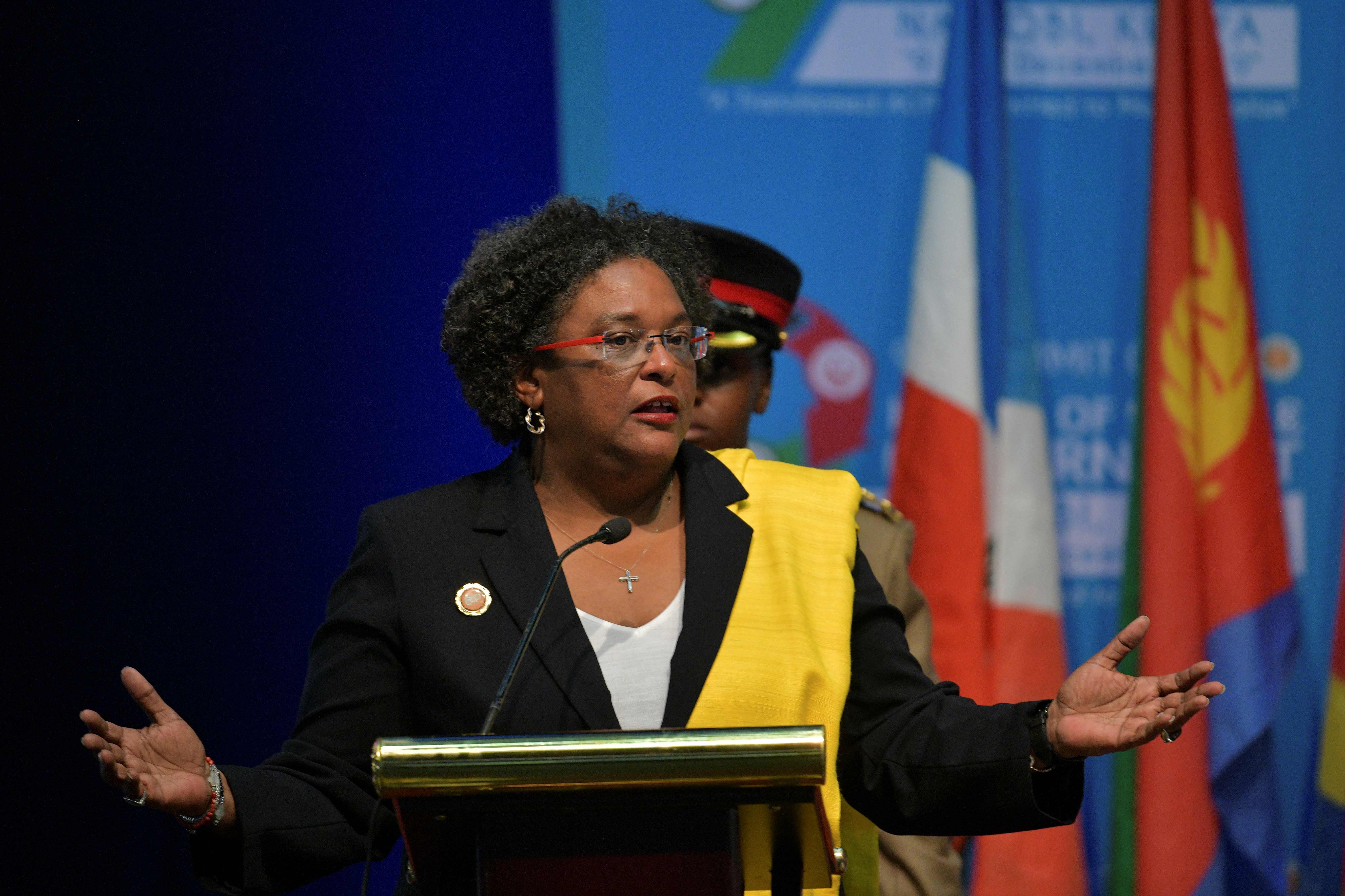 Perdana Menteri Barbados Mia Ammor Mottley