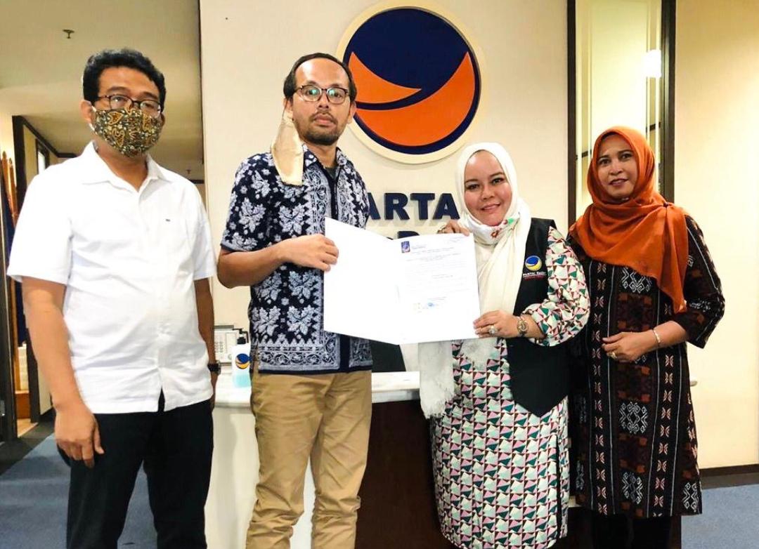 Partai NasDem Berikan Persetujuan Sugianto Sabran Pilkada Gubernur Kalimantan Tengah.