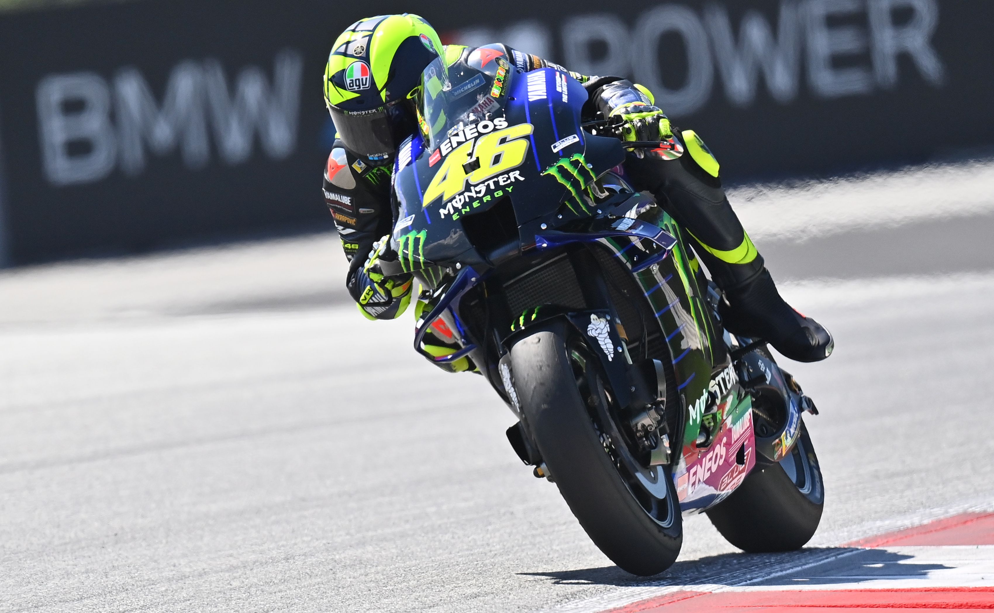 Pebalap Italia dari tim Monster Energy Yamaha, Valentino Rossi