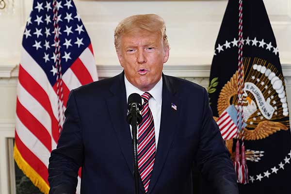 Presiden Amerika Serikat Donald Trump