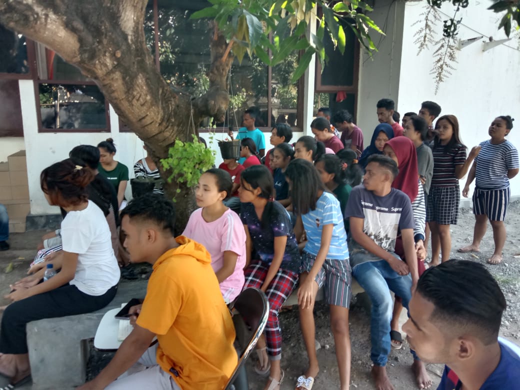 Anak-anak asal Flores Timur diduga jadi korban perdagangan anak sedang menunggu kepulangan dari Bali, Selasa (8/9/2020).